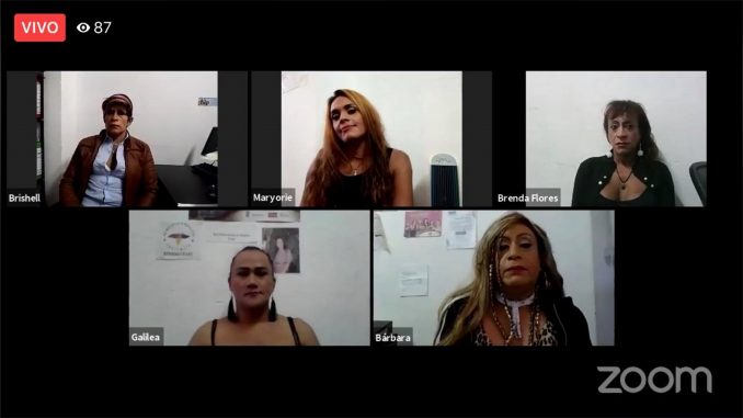 crédito de imagen. Mujeres trans trabajadoras sexuales de Redmmutrans Guatemala. -