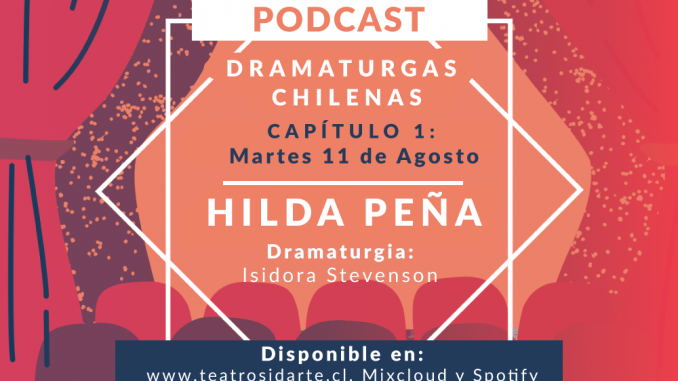 Dramaturgas chilenas podcast - Hilda Peña