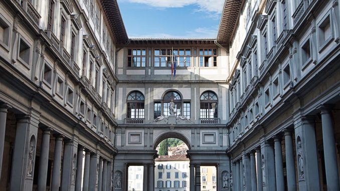 Recorrido Galería Uffizi